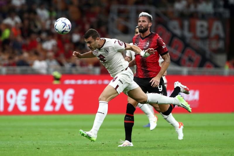 Soi kèo tài xỉu Torino vs AC Milan